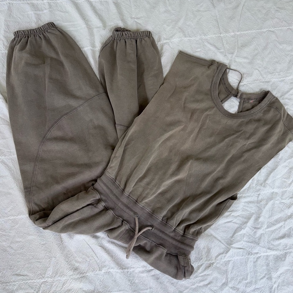 Free People Throw and go onesie